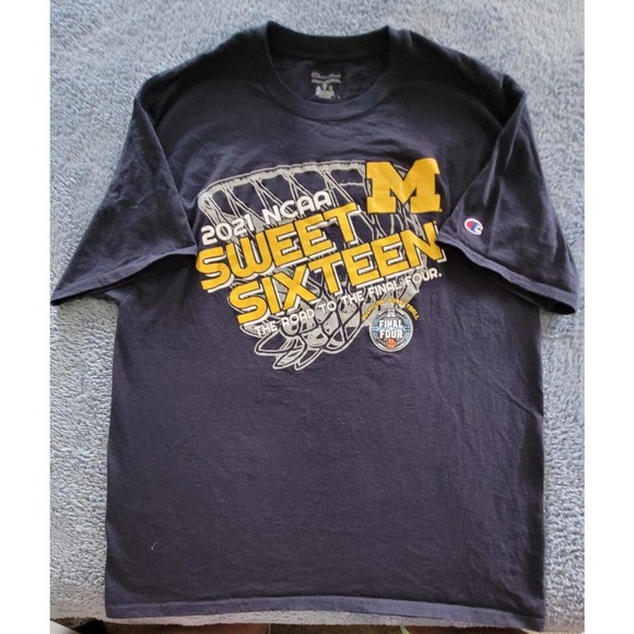 Champion Other - Champion Michigan Wolverines 2021 Sweet sixteen T-Shirt Men's XL Short Sleeve